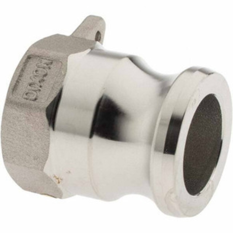 Value Collection 3/4 Cam & Groove Male Adapter Female NPT Thread Part A, Stainless Steel, for Suction & Discharge Hose BD-DV-00001 – 53611661