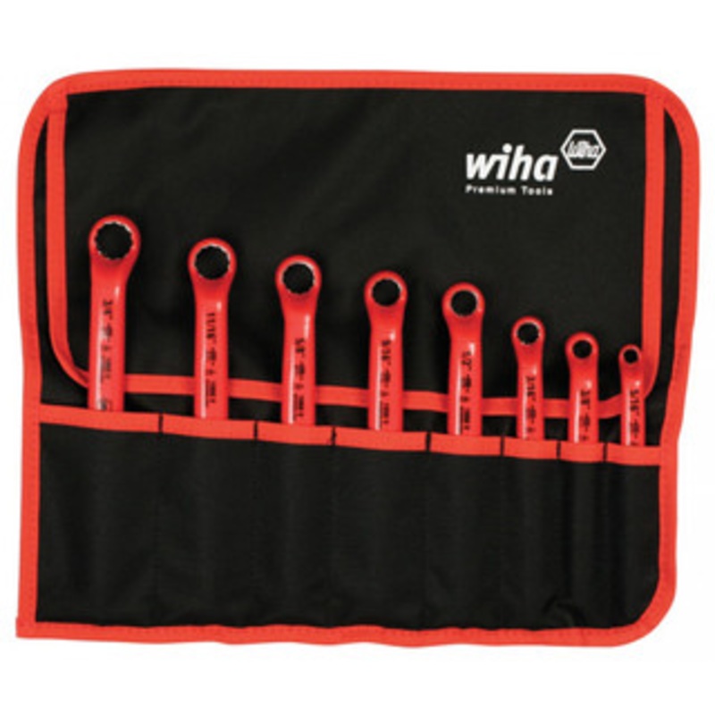 Wiha Insulated Deep Offset Wrench Set, 8 Piece Inch – 21096