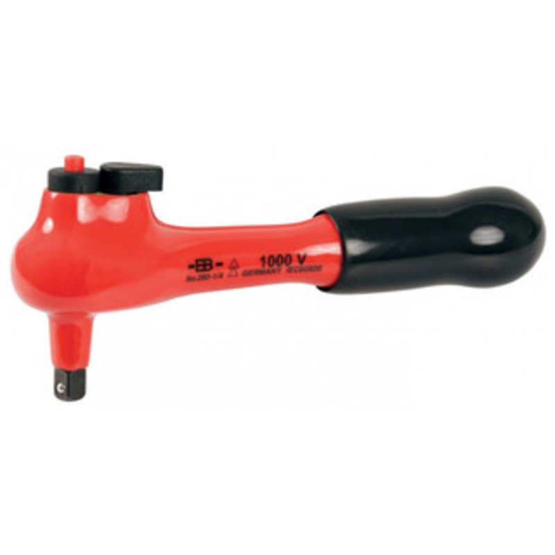 Wiha Insulated Ratchet, 1/4 x 140mm – 12851