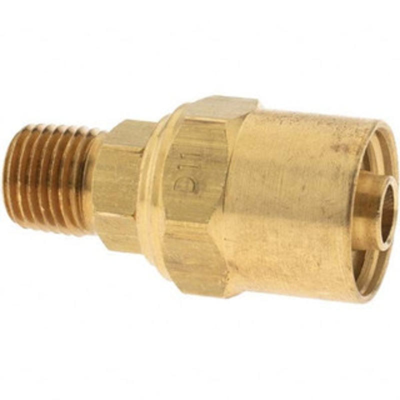 Value Collection 1/4 NPTF, Reusable Hose Female Fitting 3/8 Hose OD BD-2742 – 53612982
