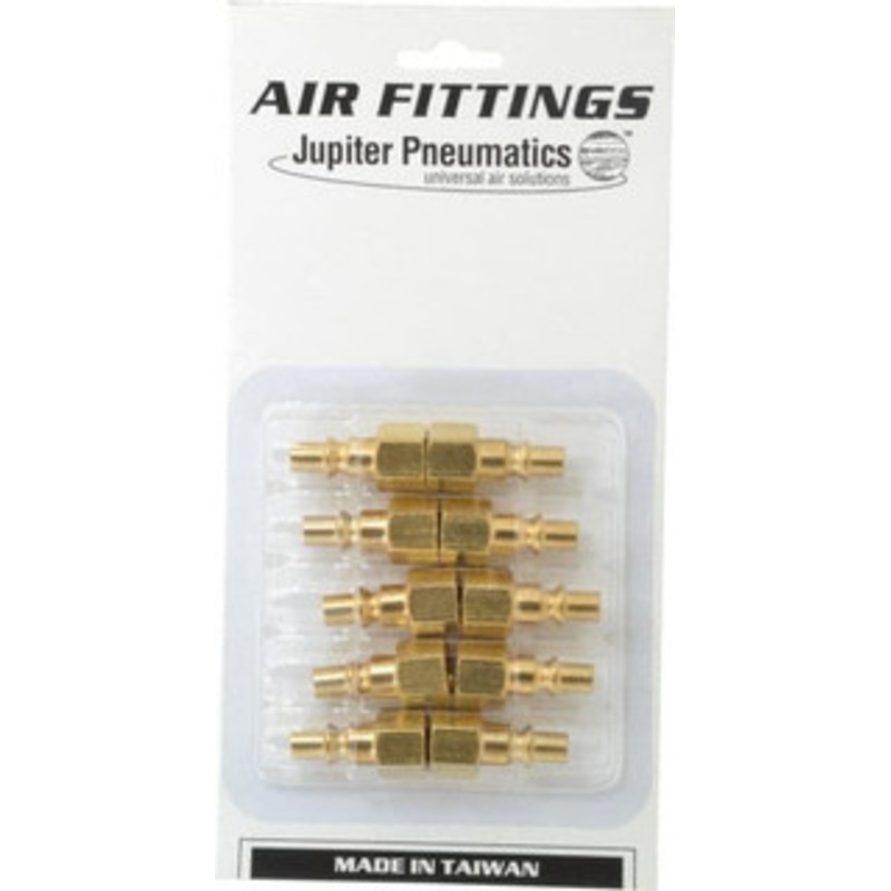 Value Collection 10 Piece 1/4 Body 1/4 NPT 215 psi Steel ARO Pneumatic Coupling Plug Set Contains 10 Female Connectors 2521682521JP – 72476336