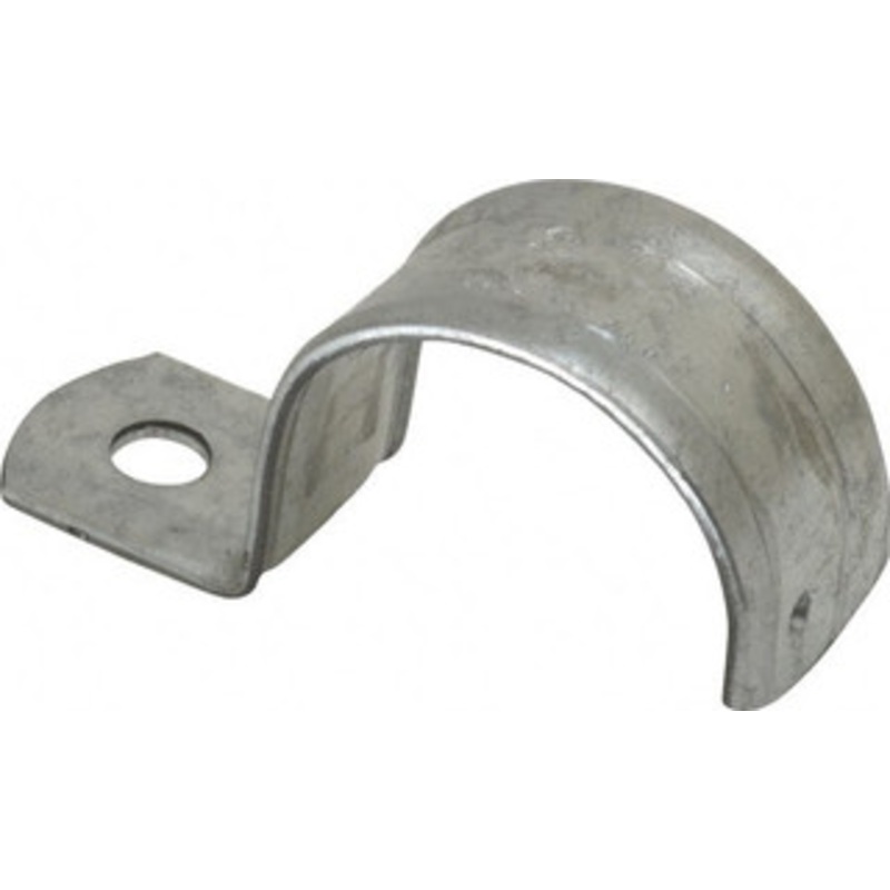 Thomas & Betts 1-1/4 Pipe, Steel, Zinc Plated Pipe or Conduit Strap 1 Mounting Hole HS104 – 54065099
