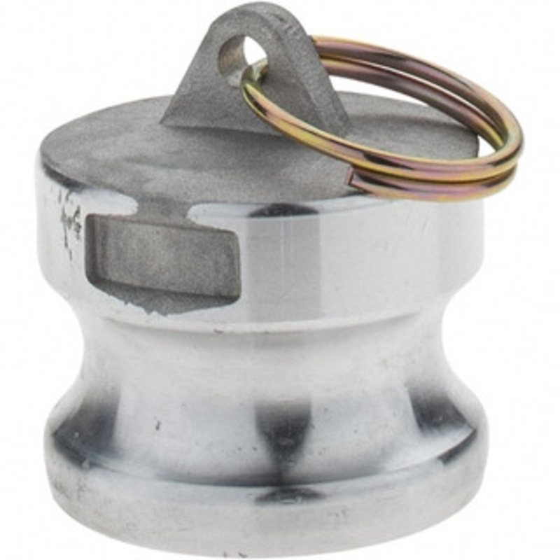 Value Collection 1-1/2 Dust Plug For Use With Couplers Dust Plug Part DP, Aluminum, for Suction & Discharge Hose BD-13791 – 53583555