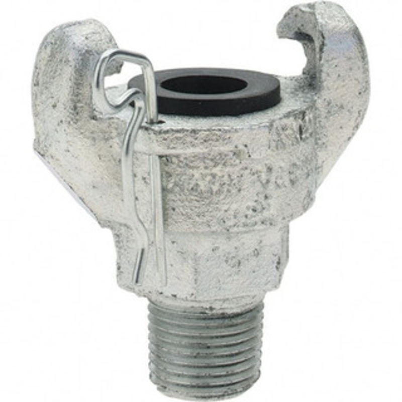 Value Collection 1/2 NPT, Universal Hose Coupling with Male NPT Ends Malleable Iron BD-10682 – 53563334