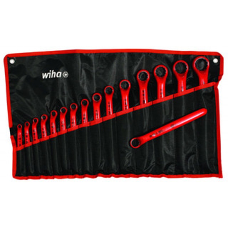 Wiha Insulated Deep Offset Wrench Set, 16 Piece Inch – 21094