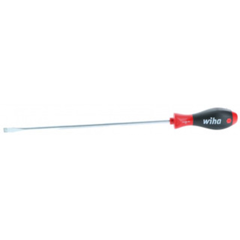 Wiha SoftFinish Slotted Screwdriver, 8.0mm x 300mm – 30232