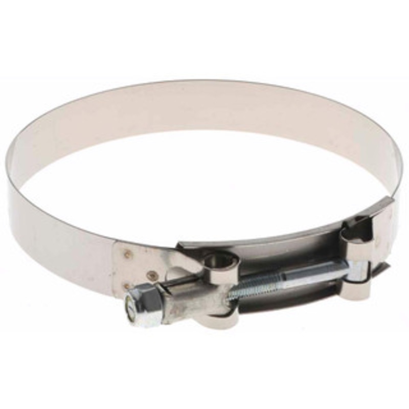 Value Collection Bolt Clamps, Type: T-Bolt Hose Clamp, Minimum Diameter (Decimal Inch): 4.5000, Maximum Diameter (Decimal Inch): 4.8100, Material: SS Band, Housing / Zinc Plated Screw, Width (Inch): 3/4 BDKP79489 – 70908421