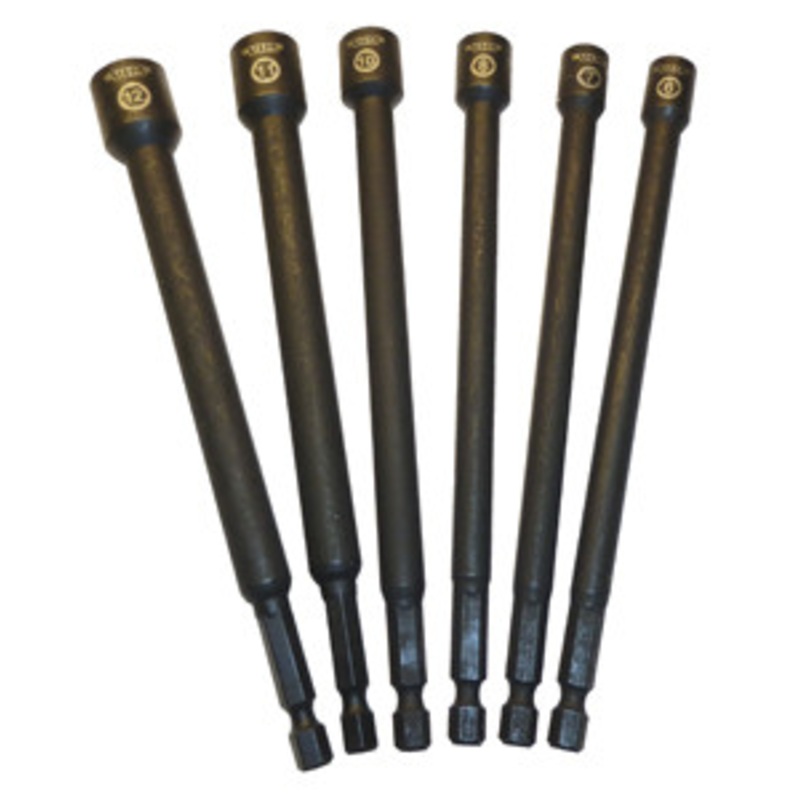 VIM Tools 6 OAL Metric Extra Long Nut Setter Kit – VMNSM100XL