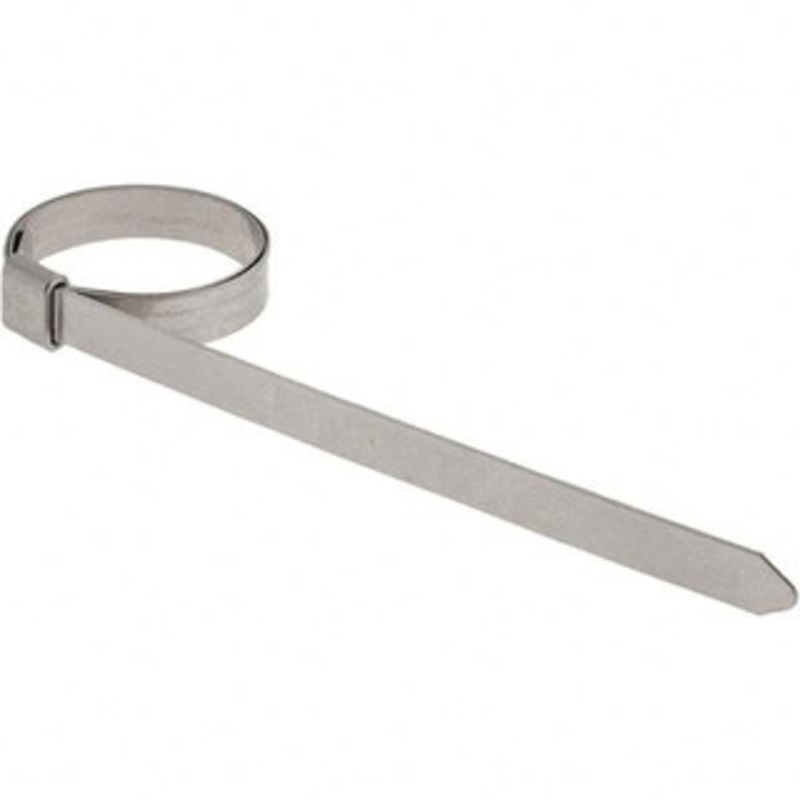 Value Collection 13/16 ID, Stainless Steel Preformed Clamp 1/4 Wide x 0.02 Thick BD24044 – 66431131