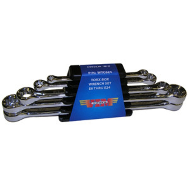 VIM Tools 5 Piece E Torx Set E6 – E24 – VMWTC624
