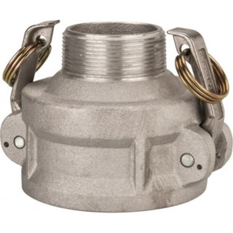 Value Collection 3 x 2 Cam & Groove Female Coupler Male NPT Thread Part B, Aluminum, 500 Max psi, for Suction & Discharge Hose WS-HF-CAM-204 – 44794378