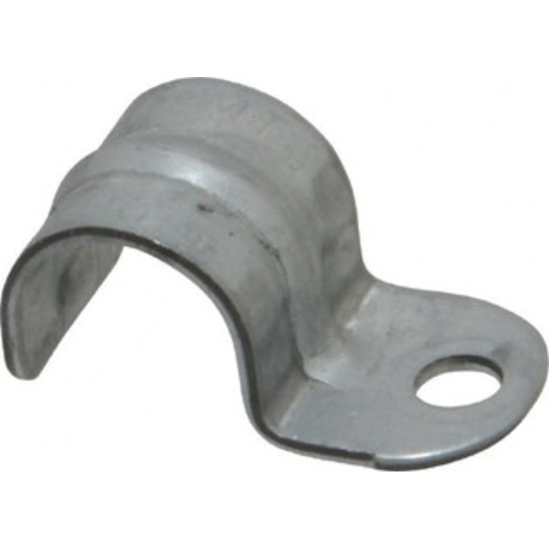 Thomas & Betts 1/2 Pipe, Steel, Zinc Plated Pipe or Conduit Strap 1 Mounting Hole TS101 – 54065008
