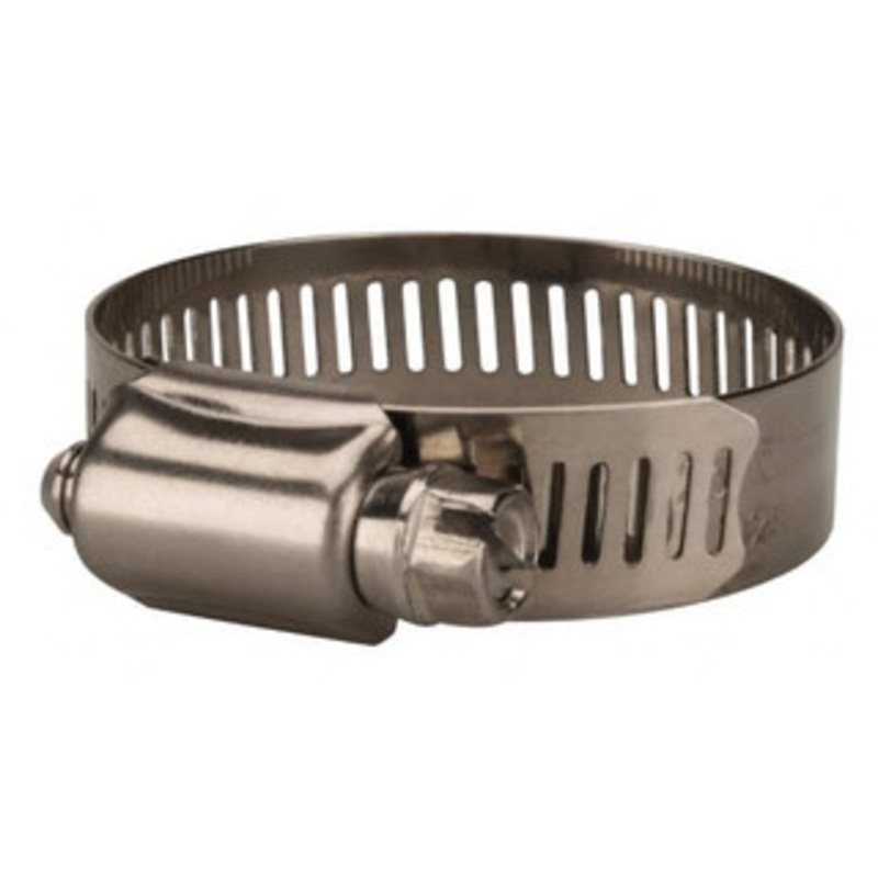 Value Collection SAE Size 24, 1 to 2 Diam, Stainless Steel Worm Drive Clamp 1/2 Wide, Material Grade 201 MS01D2751 – 40778615