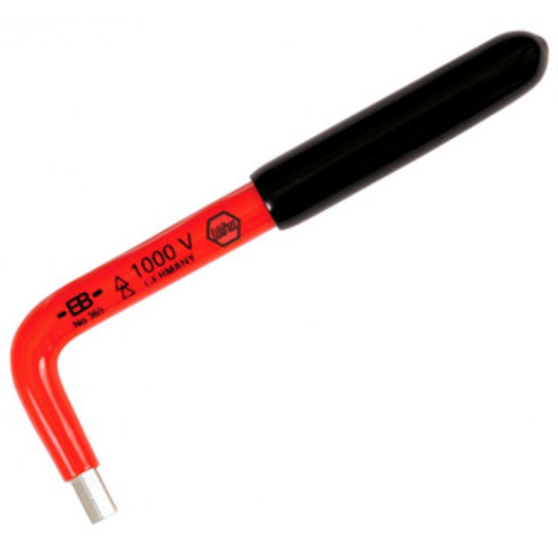 Wiha Insulated Metric Hex L-Key, 5.0mm – 13655