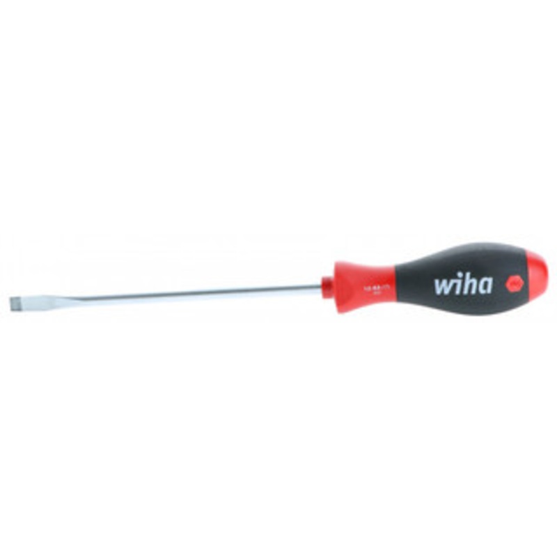 Wiha SoftFinish Slotted Screwdriver, 8.0mm x 175mm – 30230