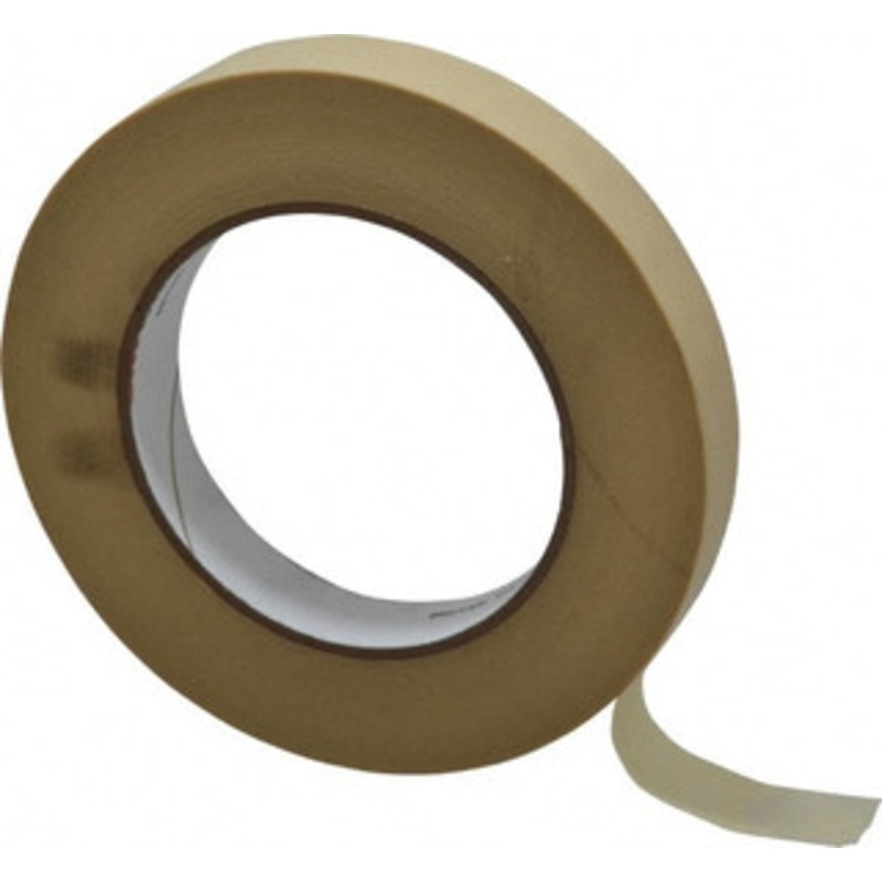 3M 3/4 Wide x 180 ft. Long x 5.3 mil Tan Paper Masking Tape Rubber Adhesive, 22 Lb/In Tensile Strength, Series 2308 7000045438 – 65364333