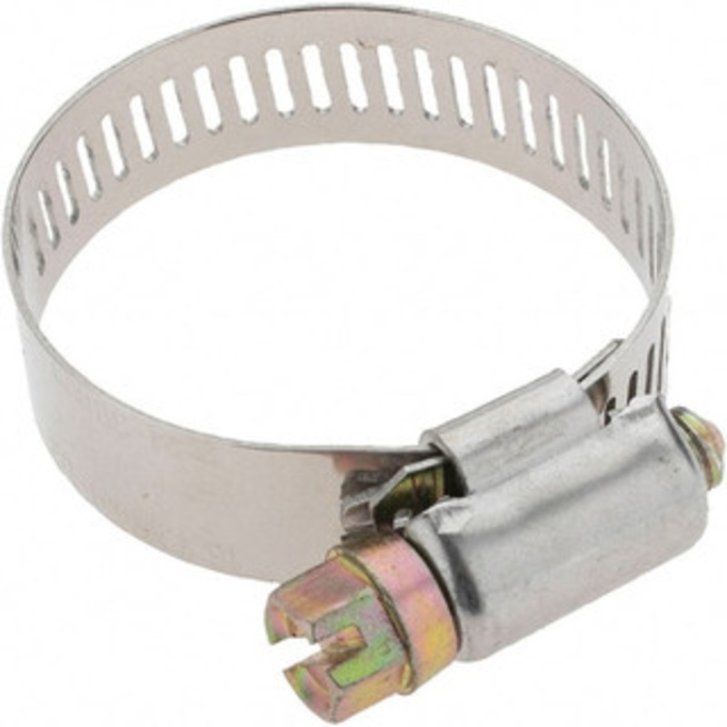 Value Collection SAE Size 16, 13/16 to 1-1/2 Diam, Stainless Steel Worm Drive Clamp 1/2 Wide BDNA-24114 – 52687480