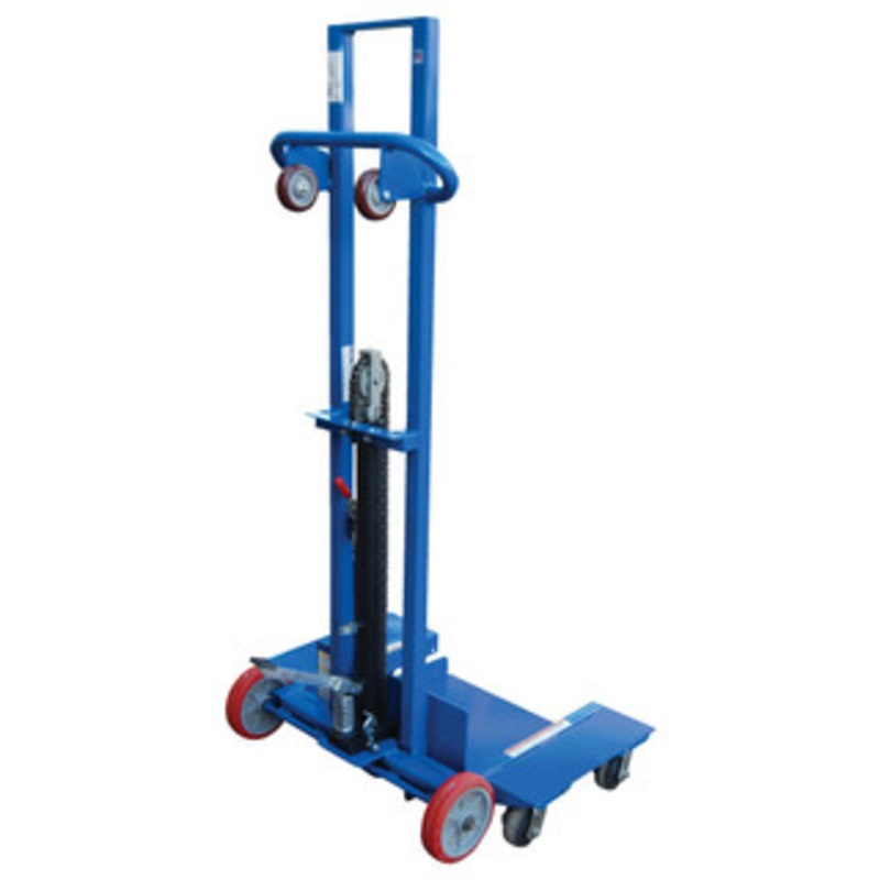 Vestil Low Profile Lite Load Lift, Steel, 20 x 20 Platform, 1/4 to 48-1/4 Service Range, Foot Pump Operation – LLPH-500-4SFL