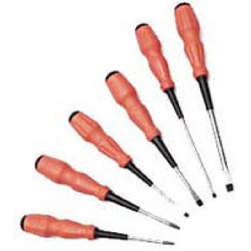 VIM Tools 6 Pc Phillips/Flats Screwdriver Set – VMSDI100