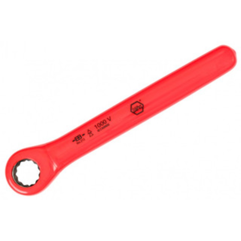 Wiha Insulated Metric Ratchet Wrench, 13mm – 21213