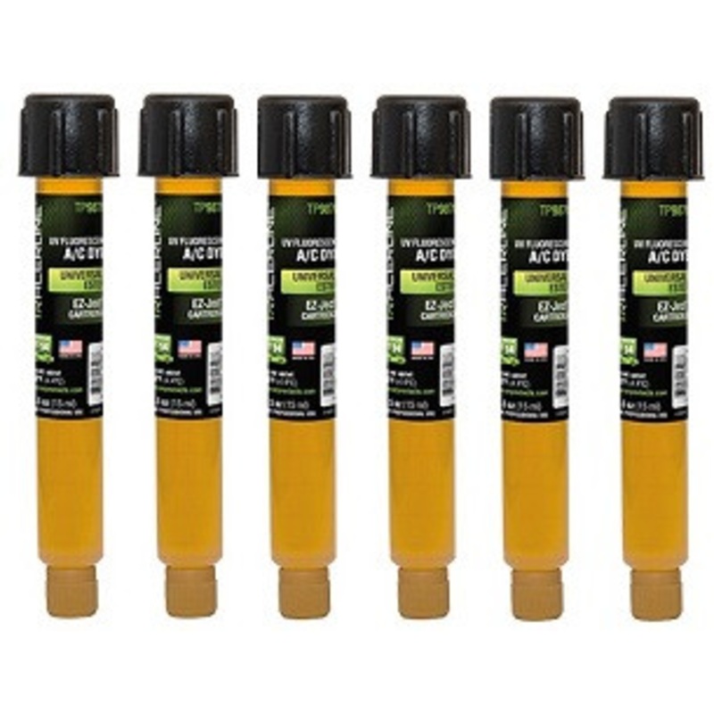 Tracer Products 0.5 Oz (15 ml) Universal/Ester EZ-Ject A/C Dye Cartriges – FUTP9870-P6