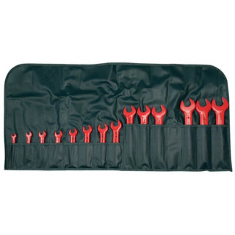Wiha Insulated Open End Inch Wrench Set, 14 piece – 20190