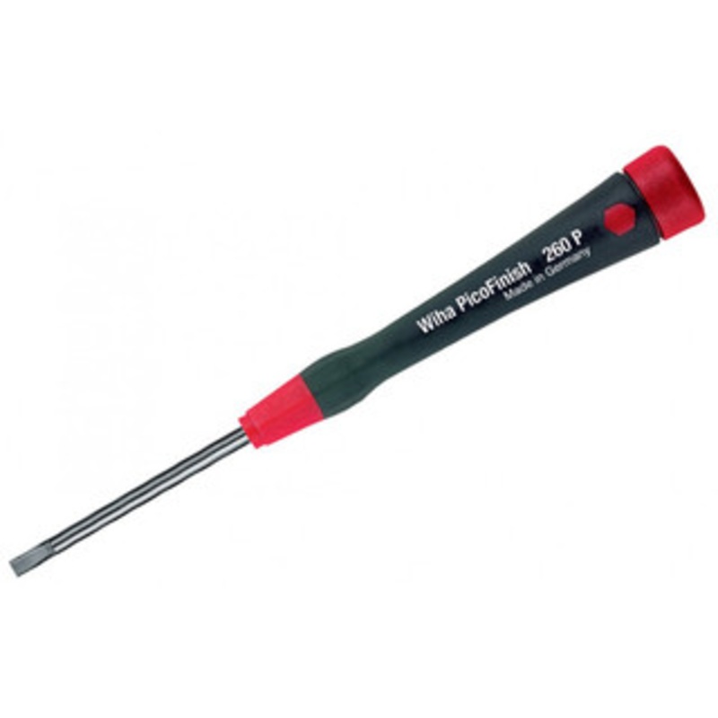 Wiha PicoFinish Precision Slotted Screwdriver, 1.5 x 40mm – 26053
