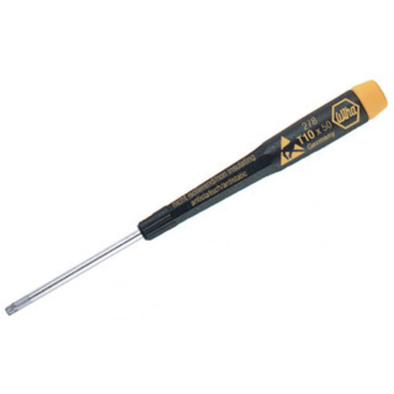 Wiha Precision ESD Safe Torx Screwdriver, T6 x 40mm – 27811
