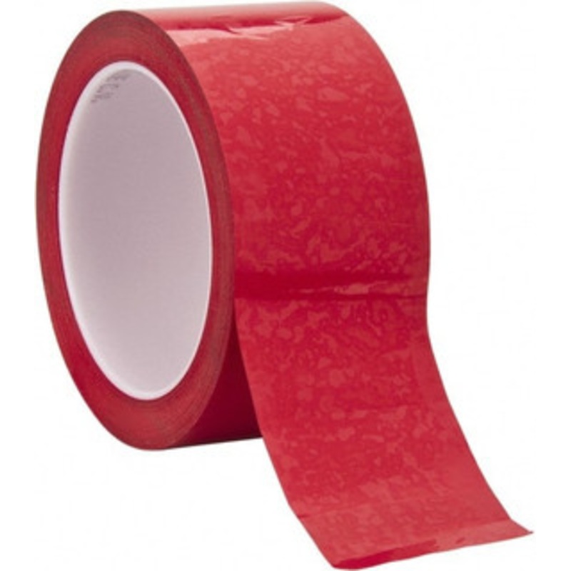 3M 72 Yd x 2 Red Polyester Film Tape 1.9 mil, Acrylic Adhesive, 28 Lb/In Tensile Strength, Series 850 7000028857 – 02999670