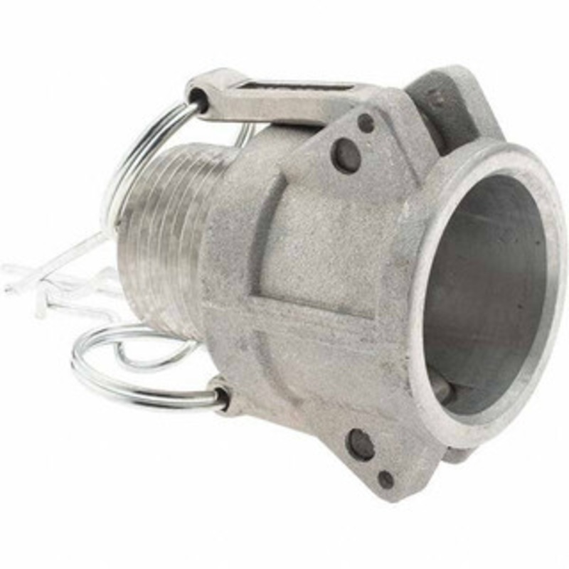 Value Collection 1 Cam & Groove Female Coupler Male NPT Thread Part B, Aluminum, for Suction & Discharge Hose BD-13720 – 53575379
