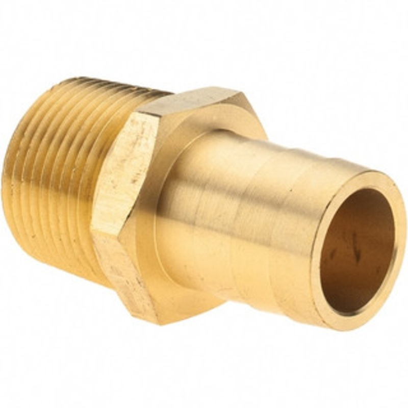 Value Collection 1 NPT Thread Hose Barb x Male NPT Connector 1 ID Hose, Brass 2750006040JP – 38208252