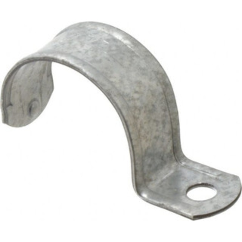 Thomas & Betts 2 Pipe, Steel, Zinc Plated Pipe or Conduit Strap 1 Mounting Hole TS106 – 54065057