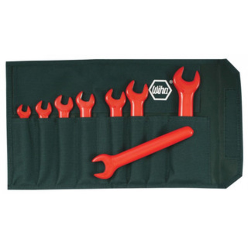 Wiha Insulated Open End Metric Wrench Set, 8 piece – 20093