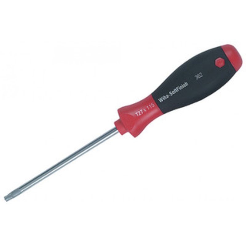 Wiha MagicSpring Torx SoftFinish Screwdriver, T6 x 60mm – 36202