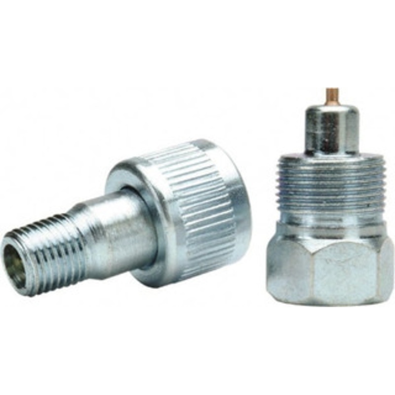 Value Collection 1/4 NPTF Zinc Plated Steel Hydraulic Hose Regular-Flow Coupler Set 10,000 psi, 3 GPM PS-MH-HPC1-088 – 42337964