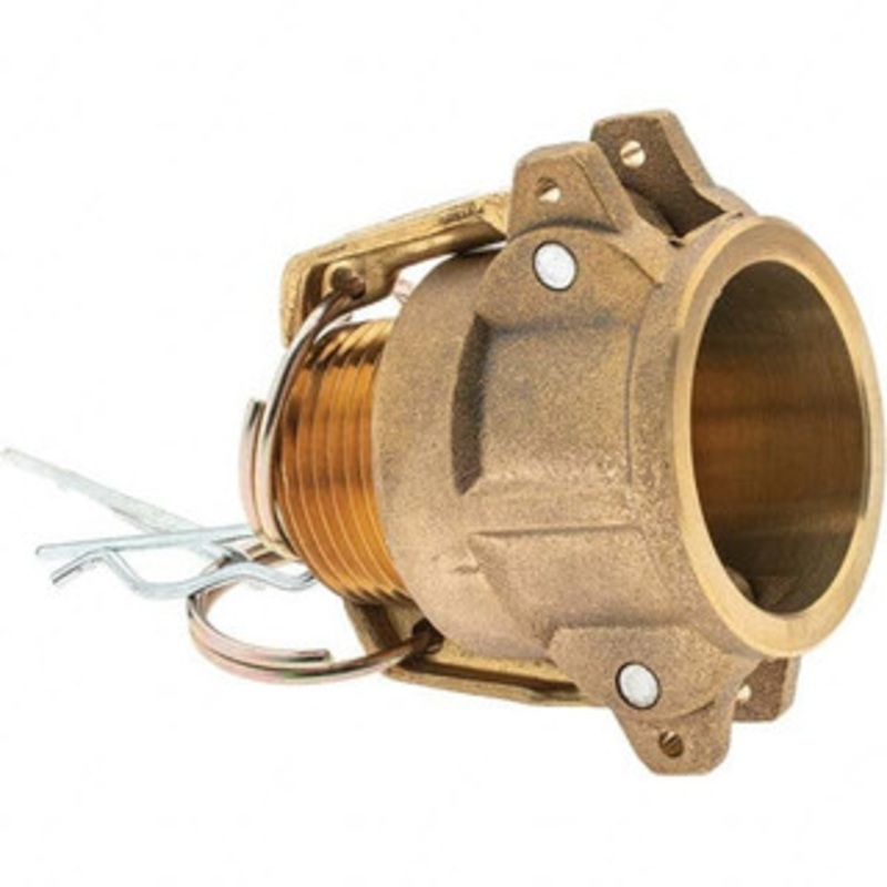 Value Collection 1 Cam & Groove Female Coupler Male NPT Thread Part B, Brass, for Suction & Discharge Hose BD-13725 – 53583480