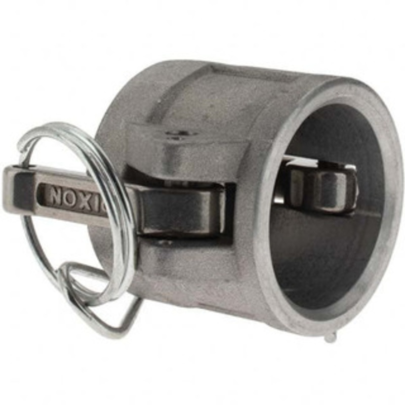 Value Collection 1 Dust Cap For Use With Couplers Dust Cap Part DC, Aluminum, for Suction & Discharge Hose BD-13750 – 53575197