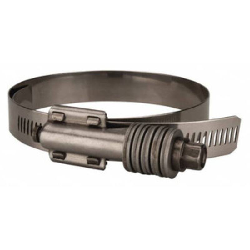 Value Collection 3-1/4 to 4-1/8 Hose, 5/8 Wide x 0.7 Thick, Constant Torque Clamp 3-1/4 to 4-1/8 Diam, Grade 301 & 410 Stainless Steel Screw MS09D83105 – 40779142