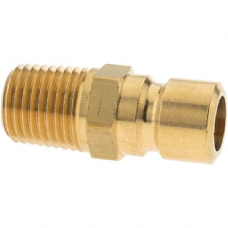 Value Collection Brass Hydraulic Hose Coupler Dust Plug -6 Hose Size, 3/8 Hose Diam BD–2672-3 – 53613188