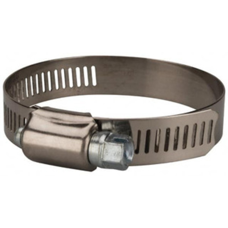 Value Collection SAE Size 36, 1-3/4 to 2-3/4 Diam, Stainless Steel/Carbon Steel Worm Drive Clamp 1/2 Wide, Material Grade 201 MS01B4470 – 40779720