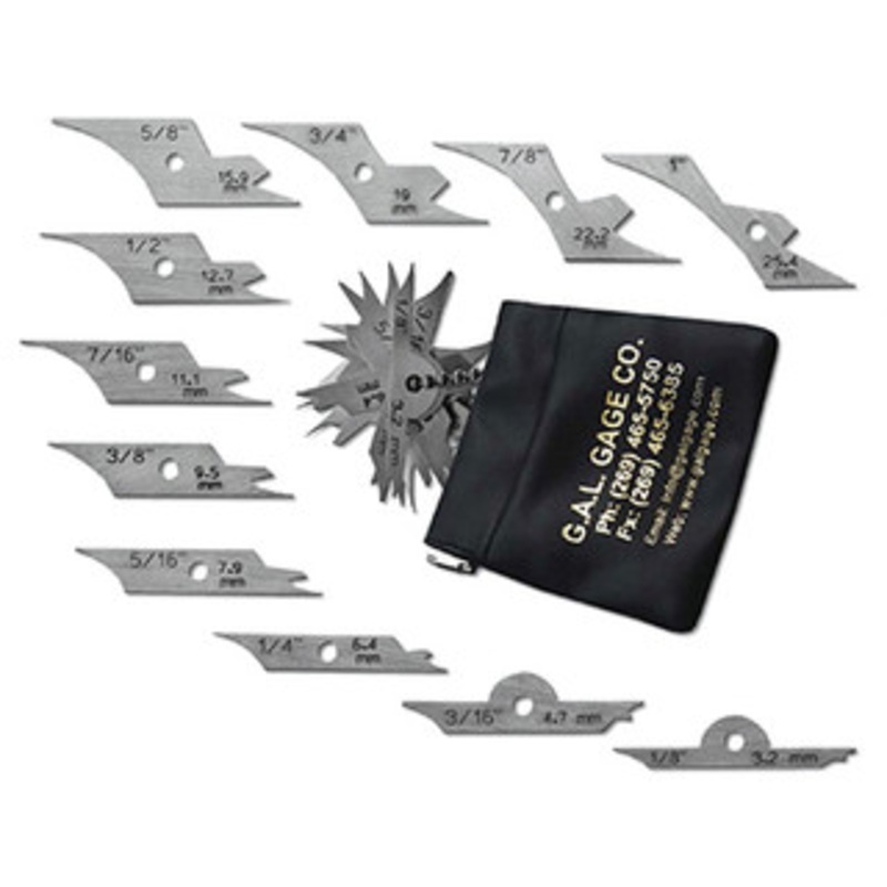 G.A.L. Gage Mini Fillet Weld Keys – GAL-16