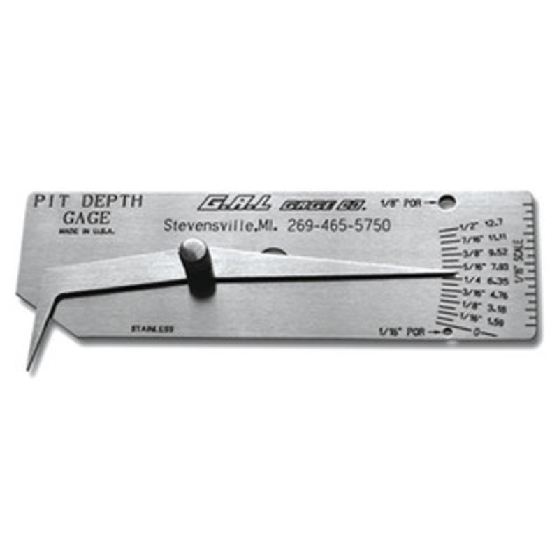 G.A.L. Gage Pit Depth Gauge Inch – GAL-5A