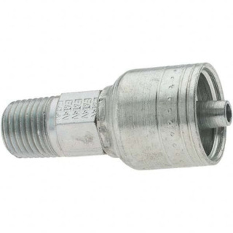 Value Collection 1/4-18 NPT Steel Hydraulic Hose Adapter -4 Hose Size, 1/4 Hose Diam, Series TTC BD-14701 – 53573507