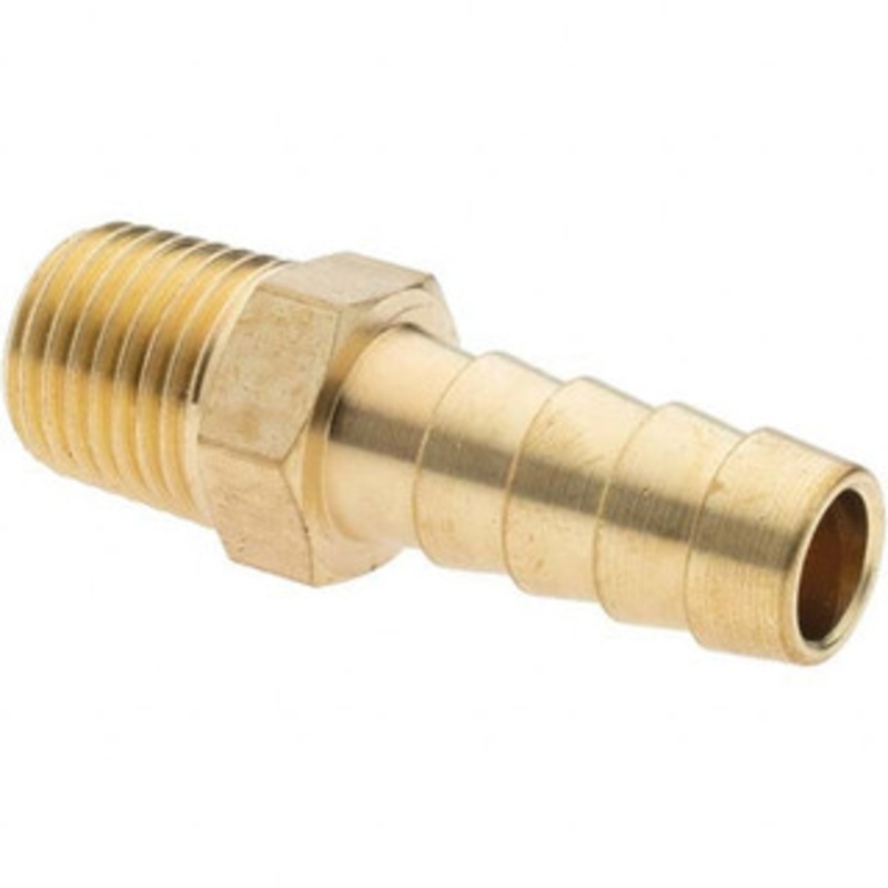 Value Collection 1/4 NPT Thread Hose Barb x NPT Hose Barb Insert 3/8 ID Hose BD-A1640-X – 81008450