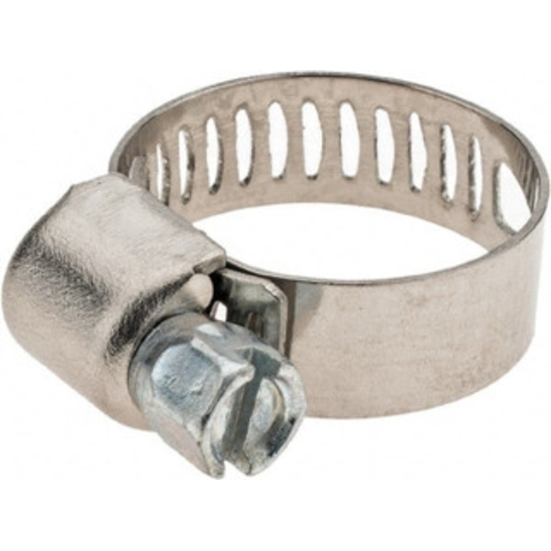 Value Collection SAE Size 6, 7/16 to 25/32 Diam, Stainless Steel Worm Drive Clamp 5/16 Wide BDNA-24110 – 52687530