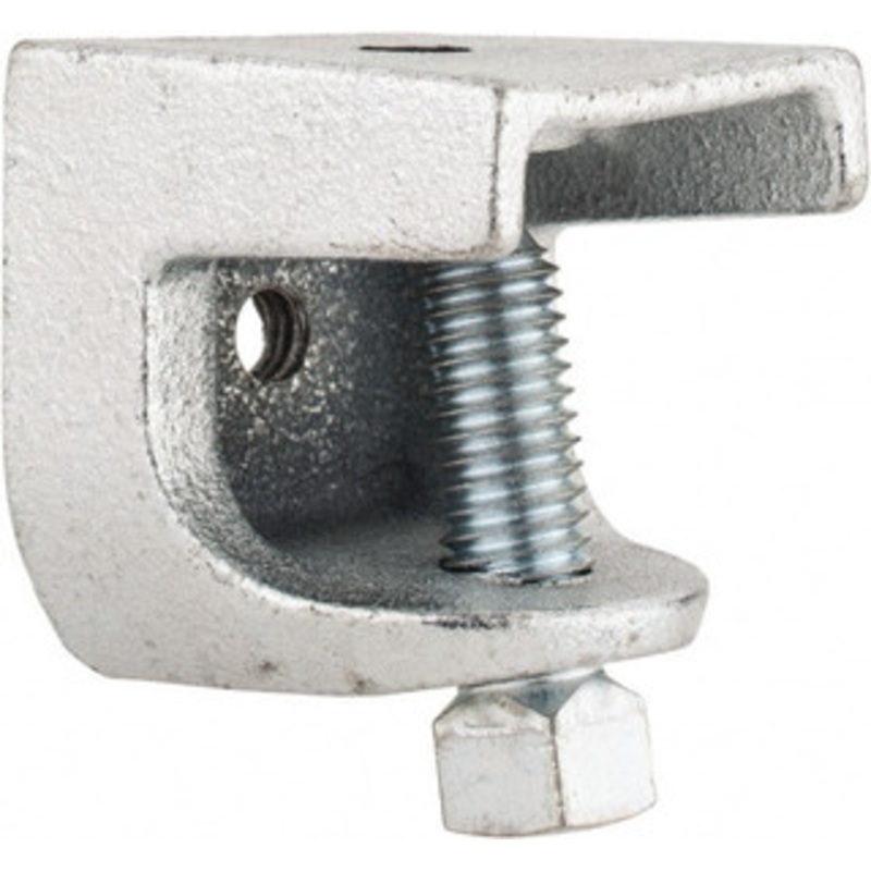 Thomas & Betts 1 Max Flange Thickness, 3/8-16 Rod Standard Beam Clamp 1,300 Lb Capacity, Malleable Iron 502 – 54065826