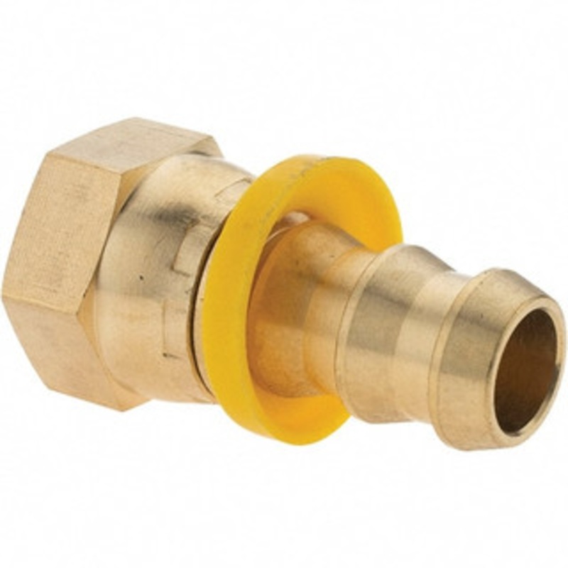 Value Collection 1/2 ID 1/2 UNF Barbed Push On Female Swivel Brass BD-11745-1 – 53580007