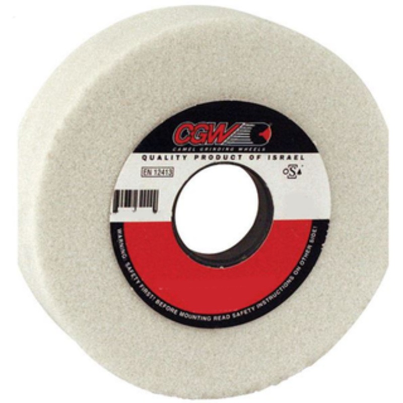 CGW Aluminum Oxide Tool Room Surface Dish Grinding Wheel, 6 x 1/2, 46K Grit – 3494