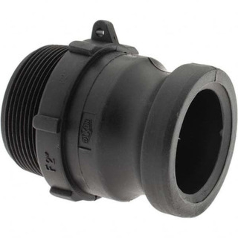 Value Collection 2 Cam & Groove Male Adapter Male NPT Thread Part F, Polypropylene, for Suction & Discharge Hose BD-DV-00308 – 53610507