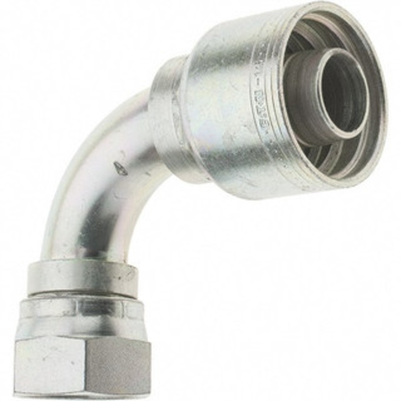 Value Collection 1-5/16-12 JIC Steel Hydraulic Hose Female 37 Swivel Elbow -16 Hose Size, 1 Hose Diam, Series TTC BD-14757 – 53573218